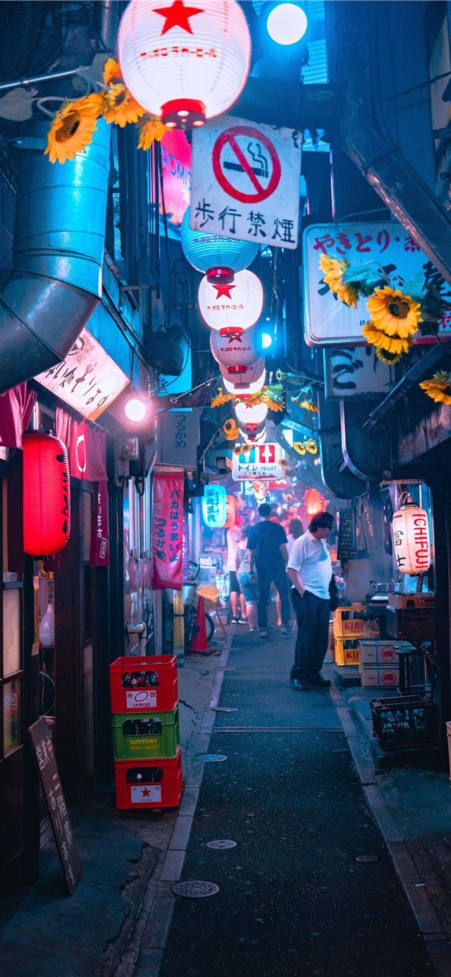 640x1385 Tokyo iPhone X Wallpapers Free Download