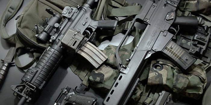 960x854 Download wallpaper: carbine M4A1, rifle, download photo, weapon