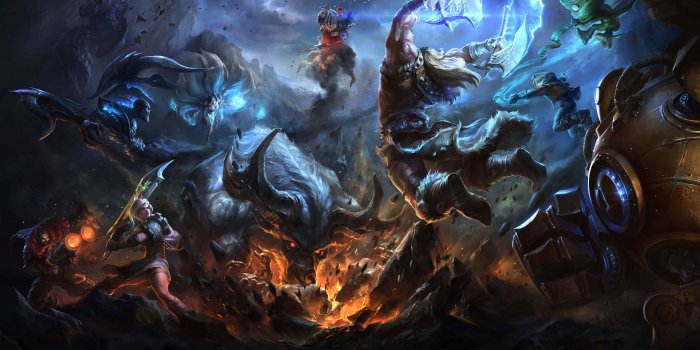 7680x4320 League Of Legends Olaf UHD 8K Wallpaper | Pixelz