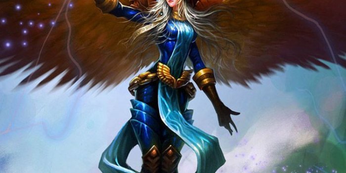 750x1334 iPhone Wallpapers, League Of Legends Angel iPhone hd wallpaper