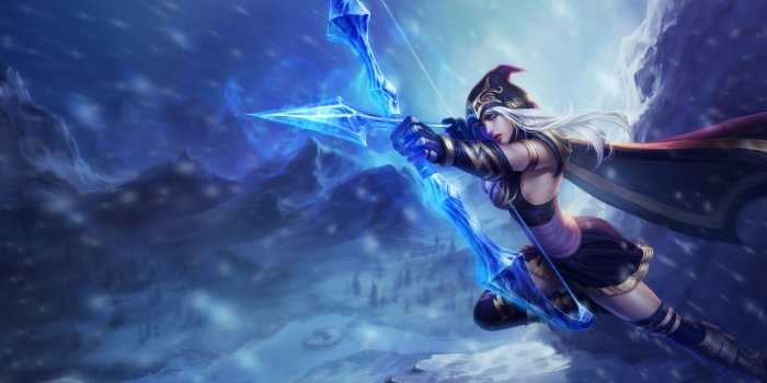 5120x2160 League Of Legends Ashe the Frost Archer ❤ 4K HD Desktop Wallpaper