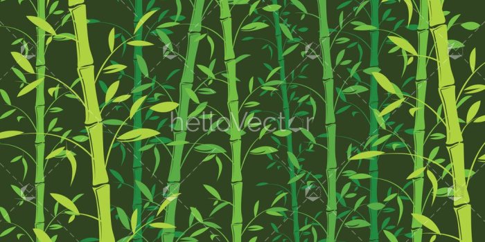 1024x1023 Seamless bamboo pattern background. Green bamboo wallpaper - Vector  Illustration - Hello Vector