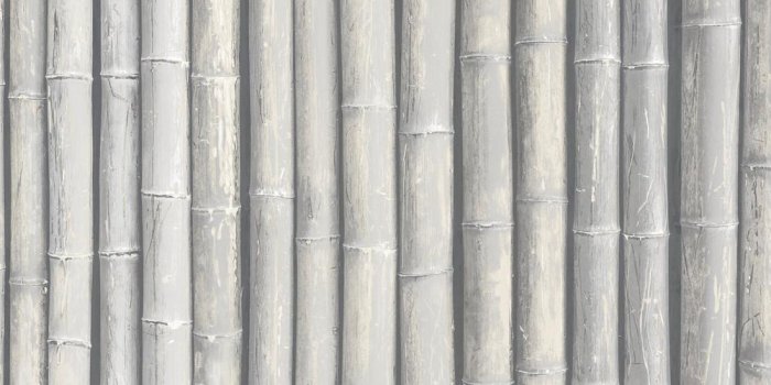 1000x1000 Shades of Grey Faux Bamboo Wallpaper