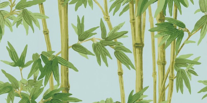 864x1280 Echo Design 566-43983 Paradise Light Blue Bamboo wallpaper