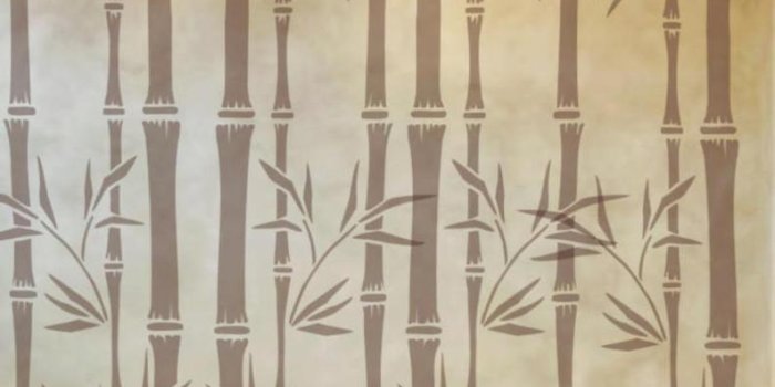 794x1187 Stencil, Wall Stencil, Bamboo Wallpaper Stencil, Furniture Stencil,  Stencils for painting, Stencils for Walls