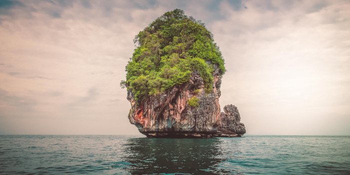 3635x2045 The Lone Island Thailand HD wallpaper