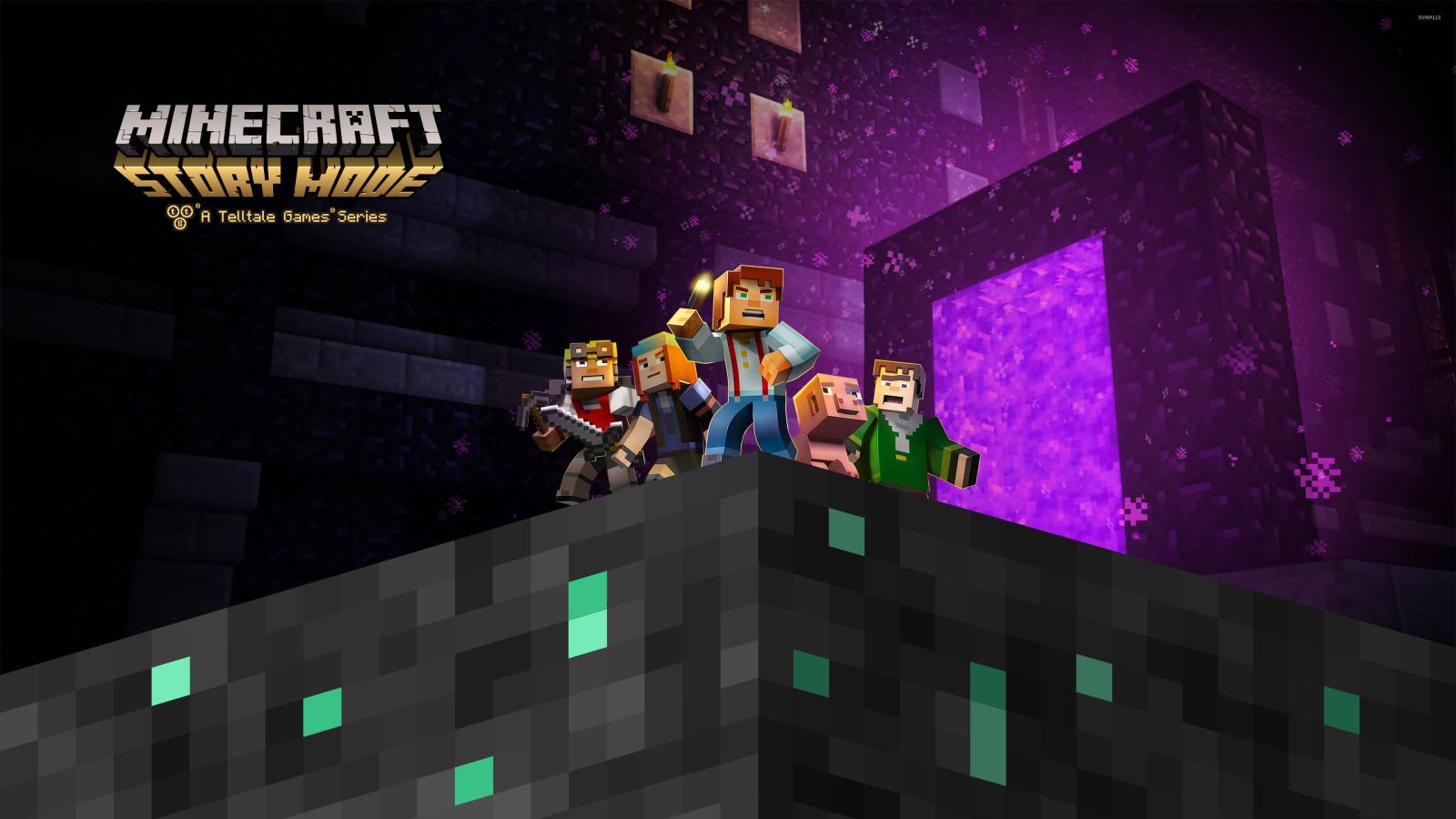 3840x2160 The Minecraft: Story Mode gang wallpaper - Game wallpapers - #50136