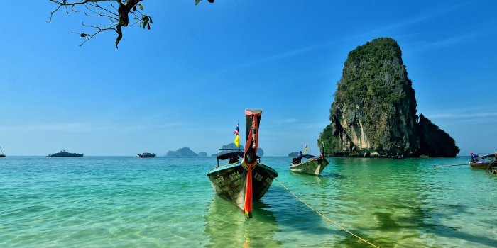 2560x1440 Railay Beach in Thailand wallpaper - Beach wallpapers - #52598