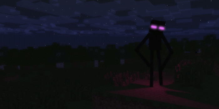 1920x1080 Enderman [Wallpaper] - Wallpapers and art - Mine-imator forums
