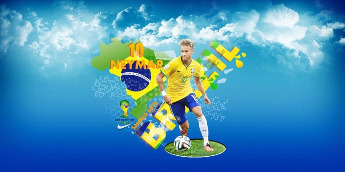 1920x1080 Neymar Brazil 2014 wallpaper - Neymar Wallpapers