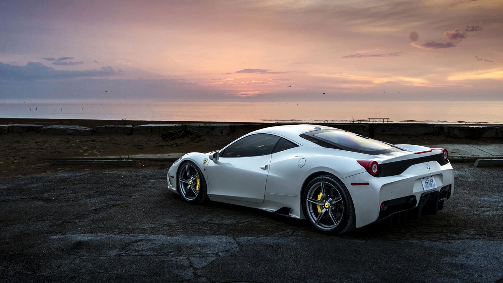 3840x2160 Ferrari 458 White, HD Cars, 4k Wallpapers, Images, Backgrounds