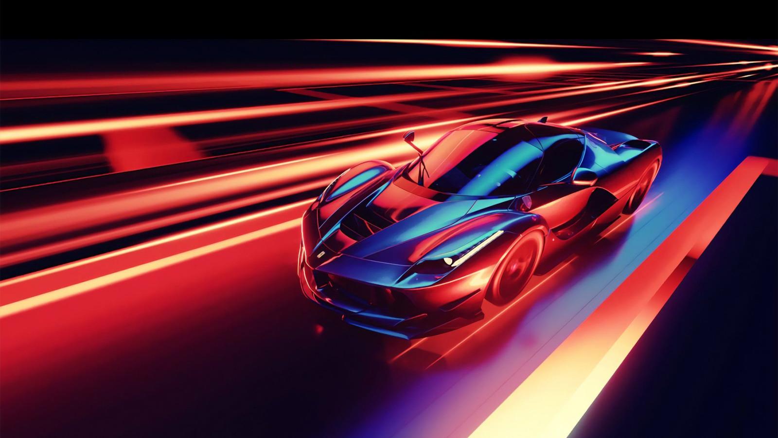2560x1440 CGI Ferrari HD wallpaper
