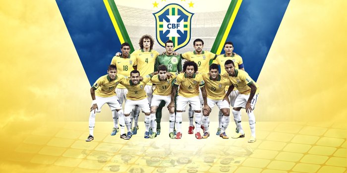 1920x1080 Brazil Football Wallpaper