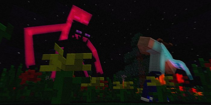 1362x706 The Mutant Enderman - Wallpaper - Wallpapers and art - Mine-imator