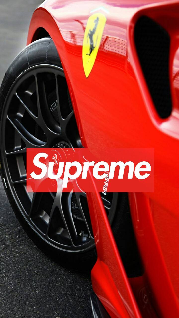 720x1280 Supreme Ferrari Wallpaper by RexhinoXhino - ed - Free on ZEDGE™