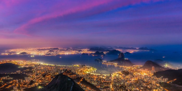 2048x1182 4511226 #sunset, #city, #forest, #dusk, #beach, #wood, #Brazil