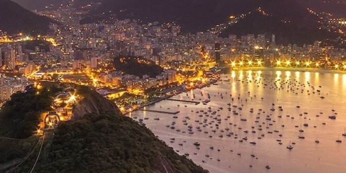 1125x2436 Download 1125x2436 Rio De Janeiro, Cityscape, Brazil, Sunset