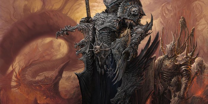 1280x930 Wallpaper Warhammer Mark of Chaos demon Fantasy Games