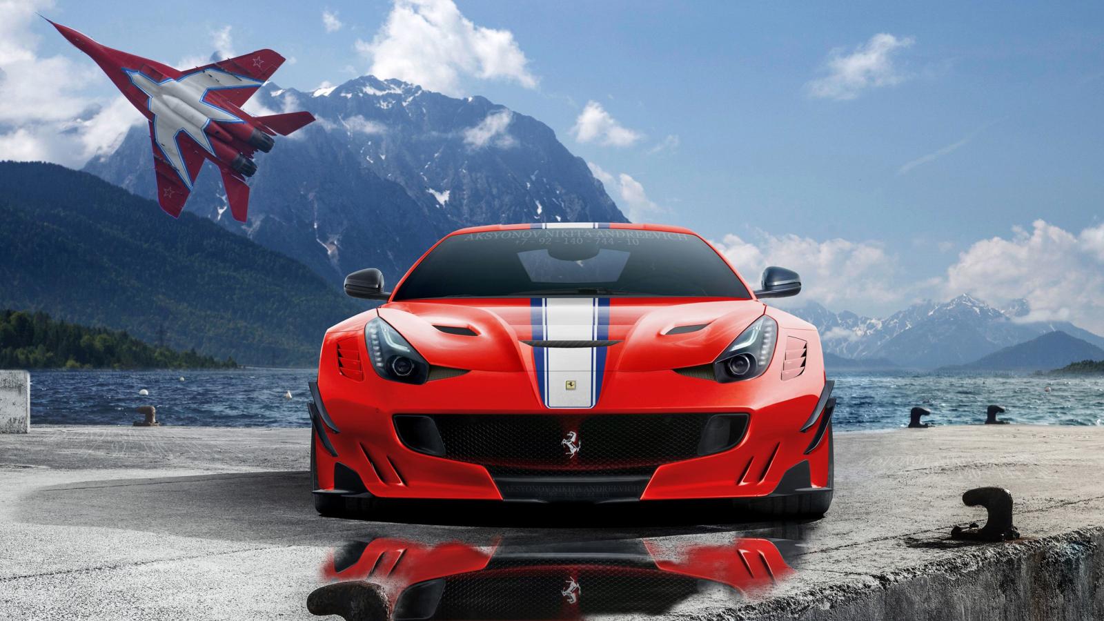 2560x1440 Race Car, Sportscar, Car, Ferrari, Ferrari F12 HD Wallpaper, Cars