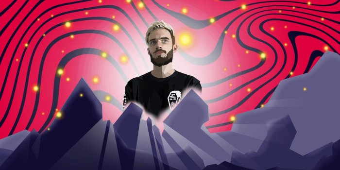 1920x1080 Wallpaper for pewdiepie :3 It took me over 6 hours to edit his body