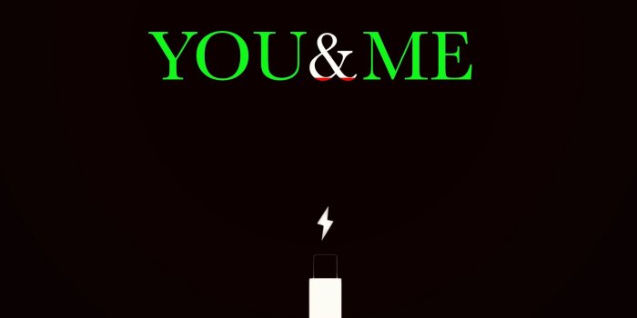 1920x1080 Download wallpaper 1920x1080 you, me, charging, relationship