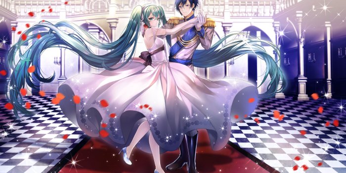 2688x1512 5084105 2688x1512 Hatsune Miku, Kaito (Vocaloid) wallpaper and