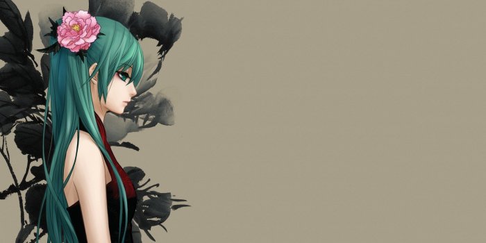 2560x1440 Hatsune Miku from Vocaloid wallpaper - Anime wallpapers - #45522