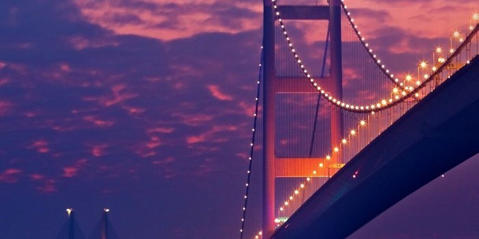 1080x1920 Bridge Night Lights Purple Android Wallpaper | Landscape wallpaper,  Aesthetic wallpapers, Scenery wallpaper