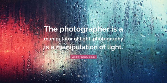 3840x2160 Laszlo Moholy-Nagy Quote: “The photographer is a manipulator of