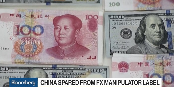 1920x1080 U.S. Spares China From Yuan-Manipulator Label Amid Trade War - Bloomberg