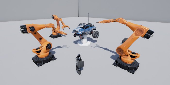 1920x1080 Manipulator Robot by Andrey Harchenko in Blueprints - UE4 Marketplace