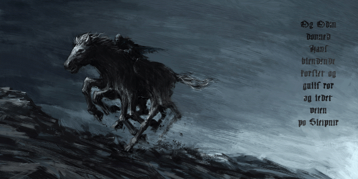 2800x1434 Sleipnir and Odin (1920x1080) : wallpapers
