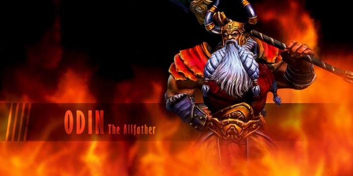 1920x1080 Odin wallpaper : Smite