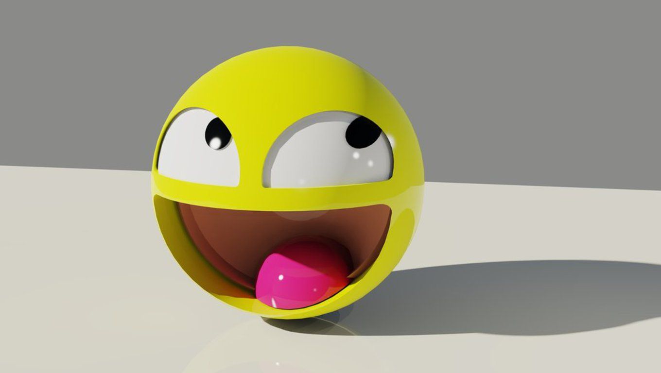 1360x768 Free download wallpaper 3D smile photos 3D smile pictures 3D Smile