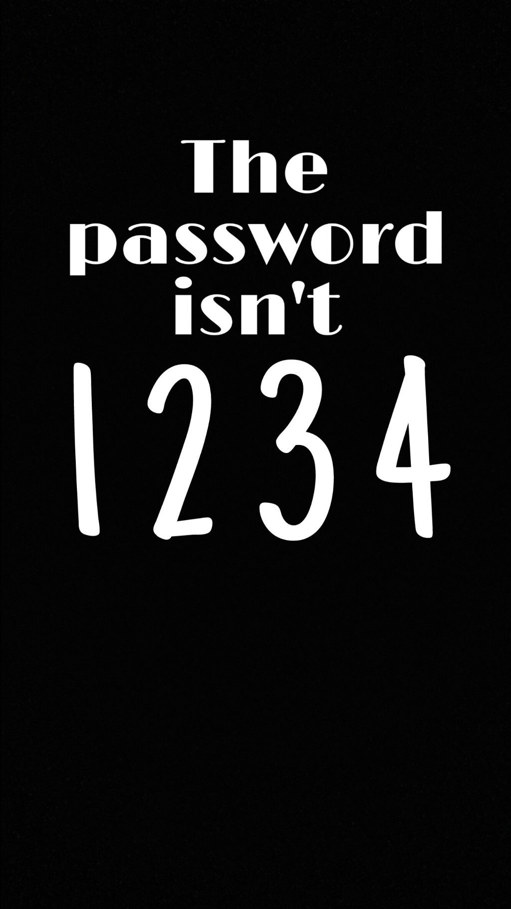 1024x1820 wallpaper password 1234 freetoedit...