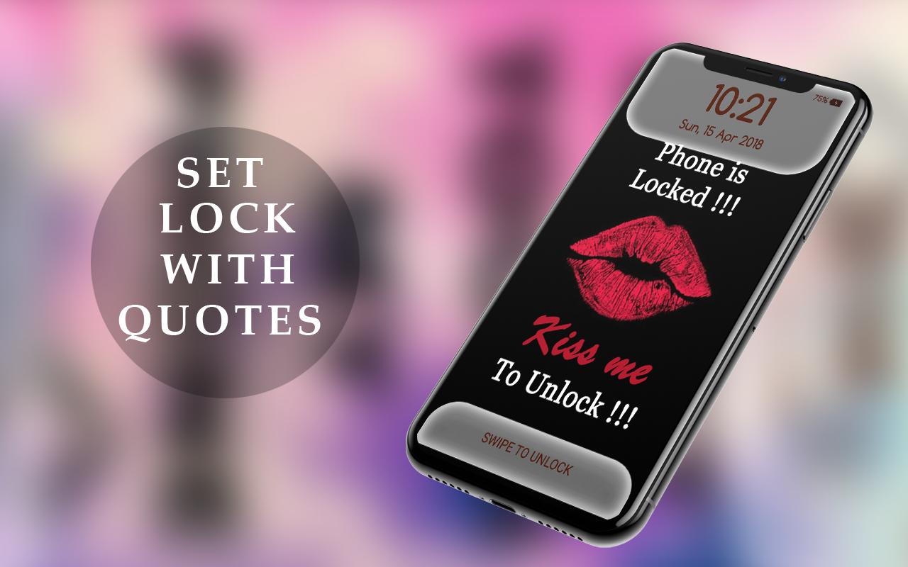 1280x800 Screen Lock Time Password - With Quotes Wallpaper for Android - APK