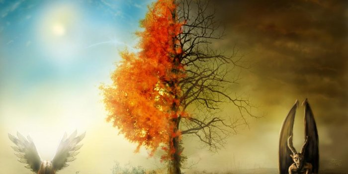 1024x768 Heaven and hell wallpapers Gallery