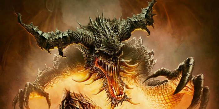 1332x850 Wallpaper fire, monster, Balduria Legends The Gates of Hell images