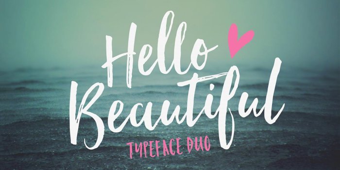 1300x887 Font Crush - Hello Beautiful & a free iPhone wallpaper • Restored 316