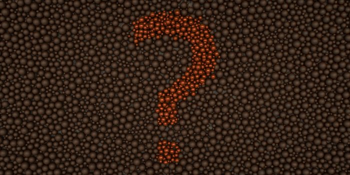 3840x2160 Download wallpaper 3840x2160 question mark, bubbles, texture, 3d hd