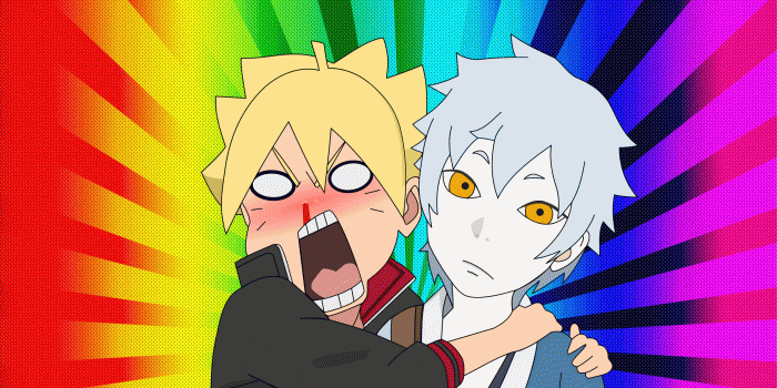 2641x2927 Boruto and Mitsuki wallpaper I made. : Naruto