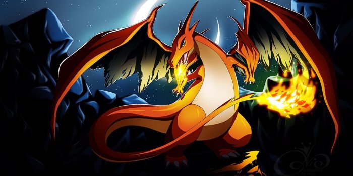 1200x690 Dragon Mega Pokemon Wallpaper HD Skilal #35799 | Painting