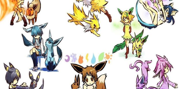 1024x768 Eevee Evolutions Wallpapers