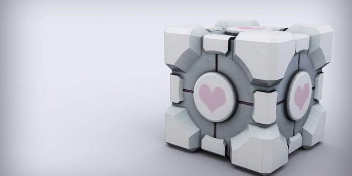 1680x1050 Portal Companion Cube Wallpaper and Background Image | 1680x1050