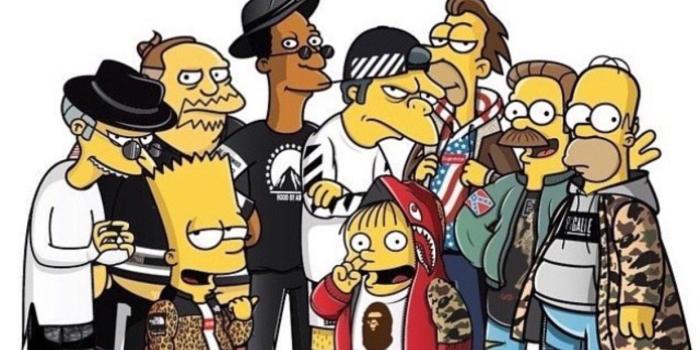 1242x1127 Bathing Ape | BATHING APE | Simpsons art, Nike wallpaper, Supreme art