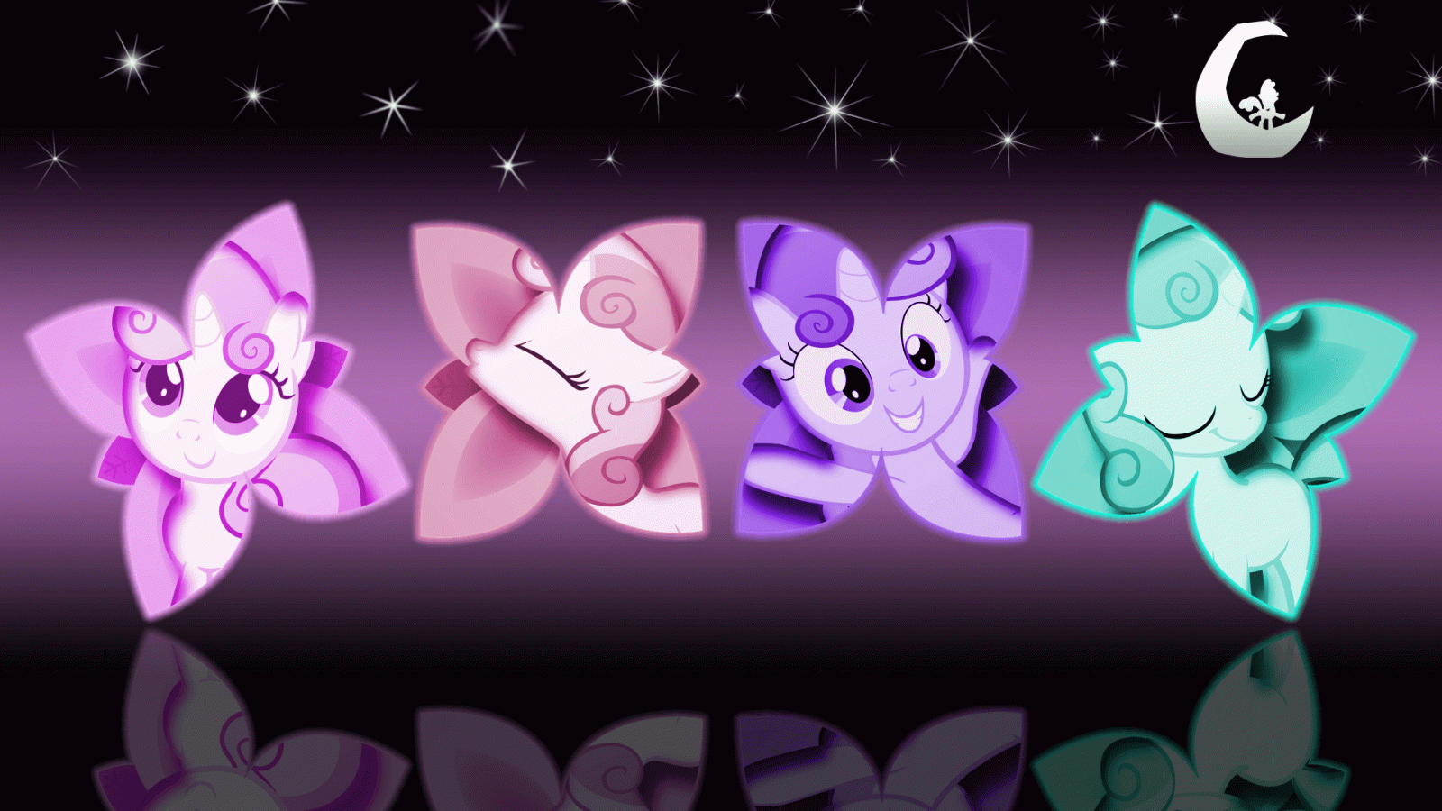 1920x1080 Sweetie Belle Split Screen Wallpaper by marco23p | My Little