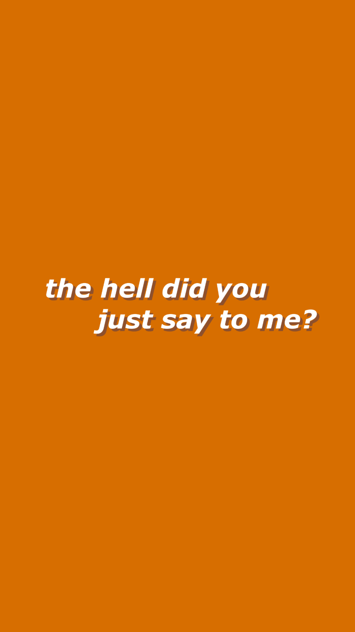 1242x2208 orange . quote . aesthetic . lyrics | Orange | Orange wallpaper