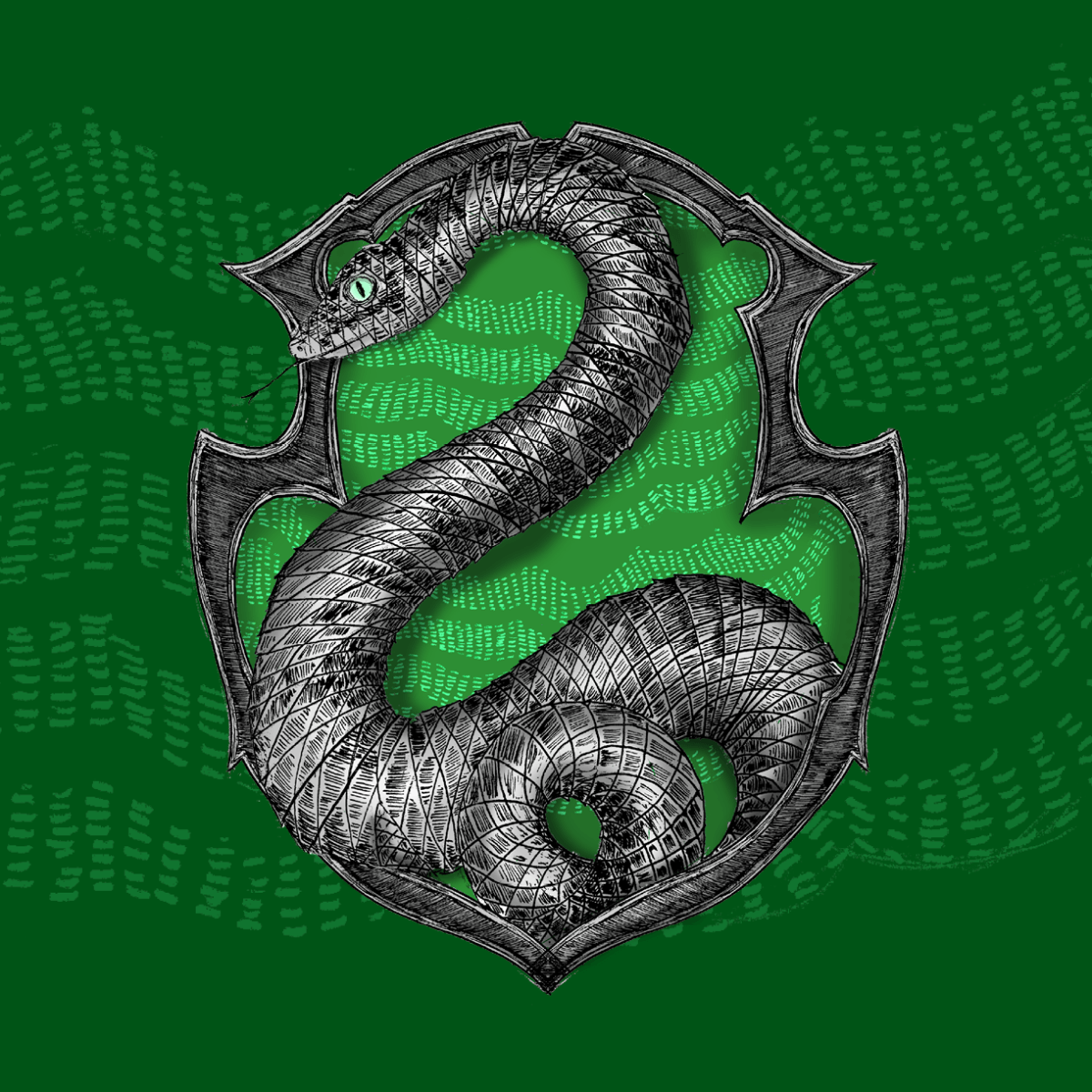 1200x1200 Hogwarts houses: Slytherin - Pottermore