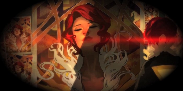 1920x1080 Red Poster | Transistor | Transistor game, Game art, Geek art