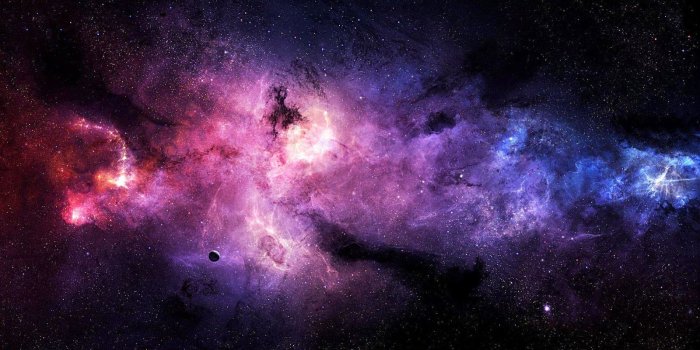 1600x900 Galaxy Wallpaper Free Download: Galaxy Violet Wallpaper
